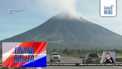 Bulkang Mayon, itinaas sa alert level 2 | Unang Balita