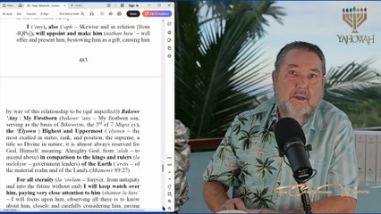 Appointed Not Divine ~ Miźmowr 89 Defines Covenant Sonship ~ Messiah & Son Episode Eight
