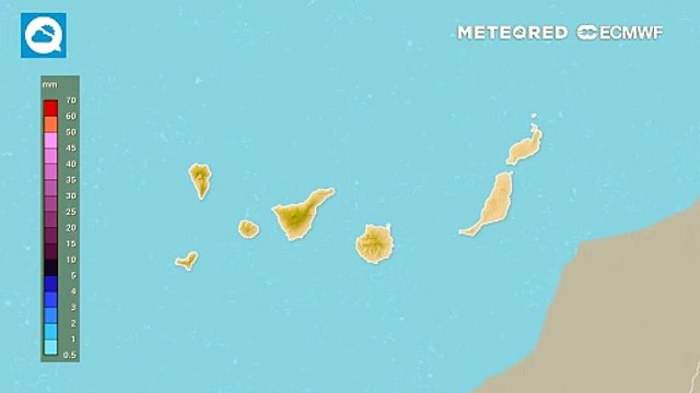 2026 comenzará con lluvias intensas en Canarias