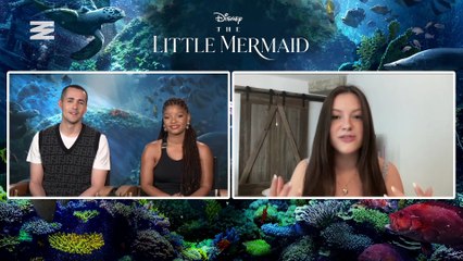 'The Little Mermaid's Halle Bailey On The Impact Of Locs & The Chemistry With Jonah Hauer-King