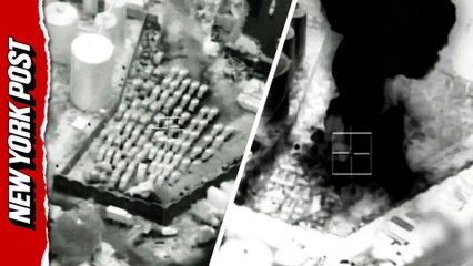 Watch: moment Saudi Arabia bombs port in Yemen