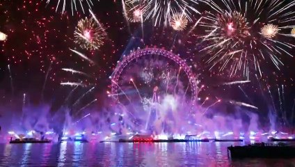 London fireworks usher in the start of 2026
