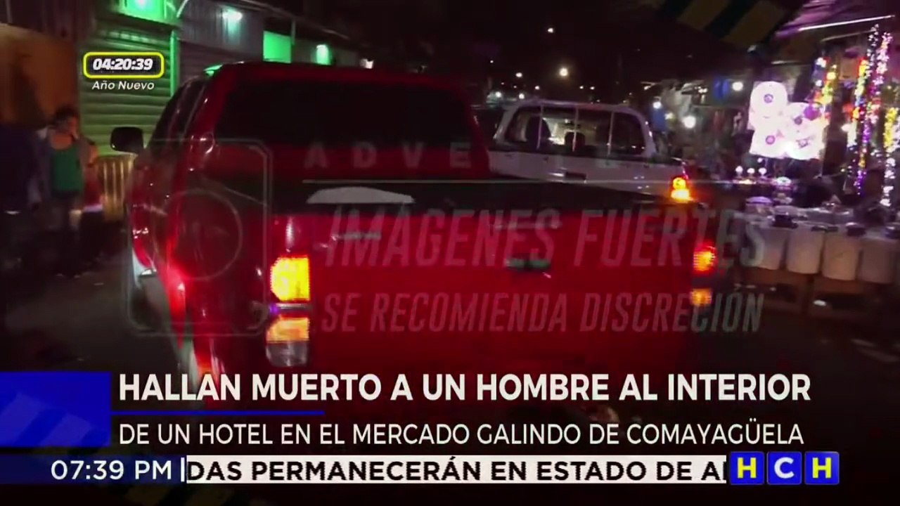 Sin vida encuentran el cuerpo de un hombre en el interior de un hotel de Comayagüela