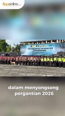 Gelar Apel Pengamanan Tahun Baru 2026, Riau Libatkan 1.771 Personel Gabungan