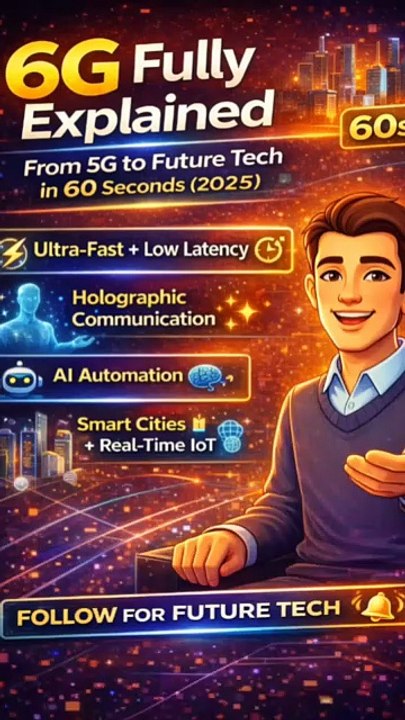 6G explained 6G vs 5G future of 6G wireless tec...