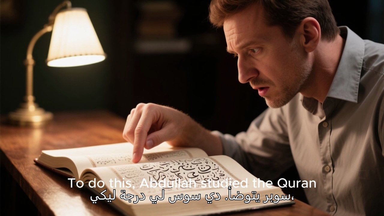 كان يريد إضعاف الإسلام…  فالقرآن كشف مهمته وغيّر حياته للأب Why a Christian Missionary and His Wife Accepted Islam | Abdullah’s Admission.
