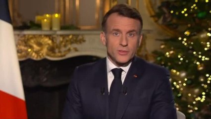 Macron llama a la unidad y la esperanza en su discurso de fin de año