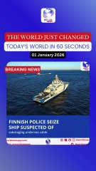 Finnish police seize ship suspected of sabotaging undersea cable
