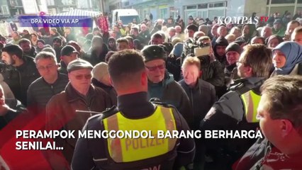 Pencuri Bobol Brankas Bank di Jerman, Uang-Perhiasan Senilai Rp1,7 Triliun Raib
