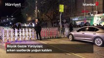Büyük Gazze Yürüyüşü; erken saatlerde yoğun katılım