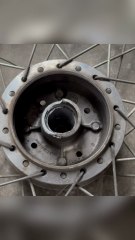 How to Repair a Cracked Motorcycle Wheel Hub | Aluminium Stick Welding