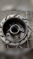 How to Repair a Cracked Motorcycle Wheel Hub | Aluminium Stick Welding