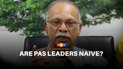 PAS leaders backing Umno over Bersatu naive, says Ramasamy