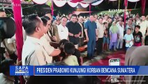 Prabowo Rayakan Tahun Baru Bersama Pengungsi Tapanuli Selatan, Tinjau Proses Pemulihan Bencana