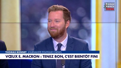 L'édito de Thomas Bonnet : «Vœux d'E. Macron : tenez bon, c'est bientôt fini»