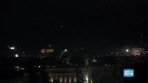 Capodanno 2026, lo skyline di Roma allo scoccare della mezzanotte