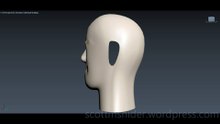 Flame: 3DS MAX Practice Polygon Modeling Head Model Video #73 (01-01-2026)