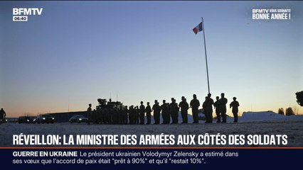 Les équipes de BFMTV ont passé le réveillon avec les 350 soldats français en poste en Estonie