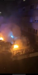 Soirée Nouvel An : Une soixantaine de véhicules ont été incendiés à Strasbourg dans la nuit, accompagnés de nombreux feux de poubelles et de jets de mortiers et de pavés contre les policiers
