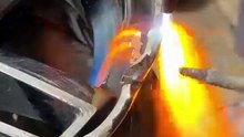Alloy Wheel Missing Chunk Rebuild with Precision Welding #themechanicworld