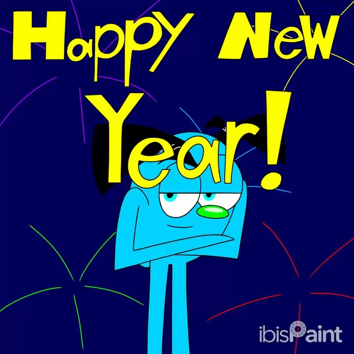 Johnny & Friends: Happy New Year! in Speedpaint