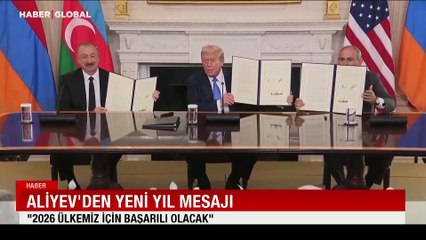Aliyev'den yeni yıl mesajı