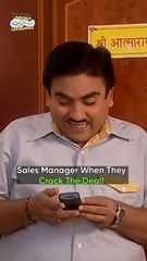 Tag Your Sales manager friend! #tmkoc #relatable #trending #shorts #gift #friends #newyear