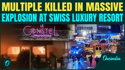 SWITZERLAND BREAKING: Several Killed At Swiss Ski Resort Bar After Massive Explosion On New Year Eve