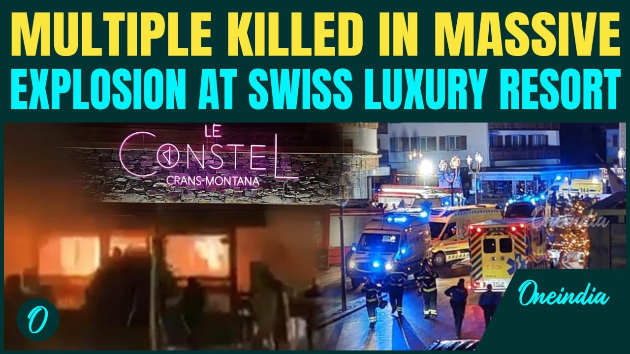 SWITZERLAND BREAKING: Several Killed At Swiss Ski Resort Bar After Massive Explosion On New Year Eve