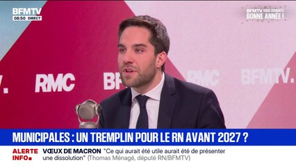 Élection présidentielle: "Aujourd'hui, notre candidate, c'est Marine Le Pen", déclare Thomas Ménagé, porte-parole du groupe RN à l'Assemblée nationale