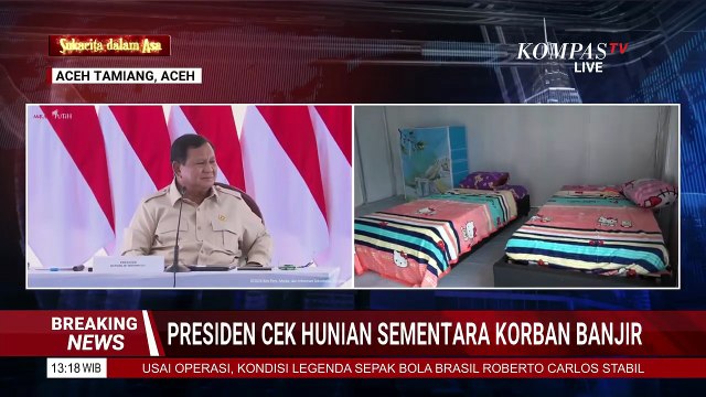 [FULL] Menko AHY Minta Air Bersih di Aceh Tamiang Jadi Prioritas