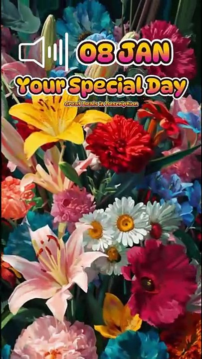 8 January 🌟 Timeless Birthday Messages !