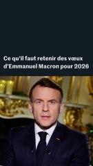 Ce qu'il faut retenir des avant-derniers vœux d'Emmanuel Macron