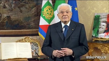 Mattarella ai giovani: «Siate coraggiosi, scegliete il vostro futuro»