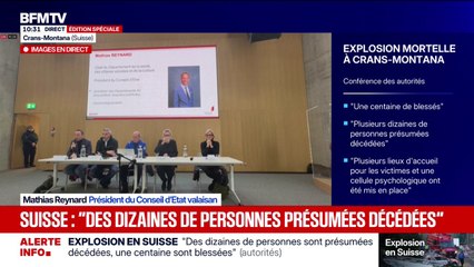 Suisse: "Les soins intensifs et le bloc opératoire de l'hôpital du Valais sont complets", affirme Mathias Reynard, président du Conseil d'État valaisan