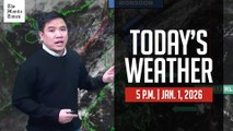 Today's Weather, 5 P.M. | Jan. 1, 2026