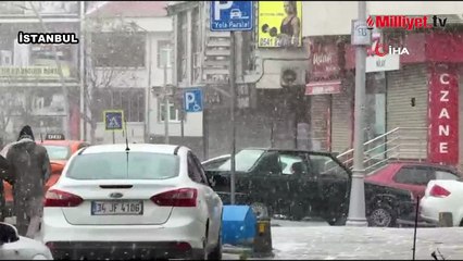 Meteoroloji uyarmıştı! İstanbul'da kar yağışı başladı