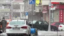 Meteoroloji uyarmıştı! İstanbul'da kar yağışı başladı