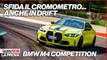 Bmw M4 Competition: 530 Cv e trazione integrale per la sportiva che danza tra le curve di Imola
