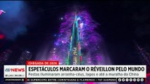 Espetáculos marcam festas do Réveillon pelo mundo