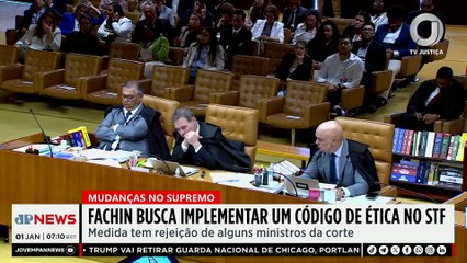 Fachin tenta implementar código de ética no STF em 2026