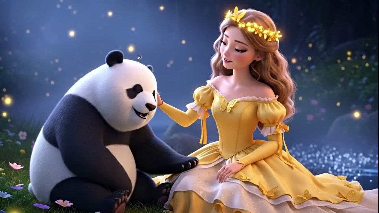 The Panda prince _ पांडा राजकुमार _ Hindi fairy tales _ _hindifairytales  _urdufairytales AIHDCartoons