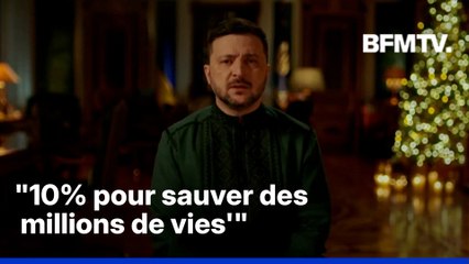 Guerre en Ukraine: Volodymyr Zelensky affirme que "l'accord de paix est prêt à 90%", mais que les 10% restants "contiennent tout"