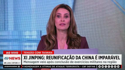 Após exercícios em Taiwan, Xi Jinping reafirma compromisso com reunificação da China