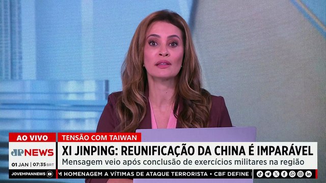Após exercícios em Taiwan, Xi Jinping reafirma compromisso com reunificação da China