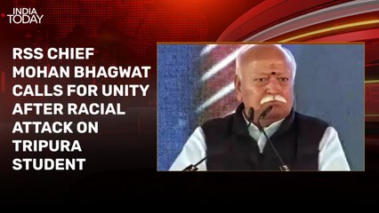 India belongs to everyone: Mohan Bhagwat after attack on Tripura student