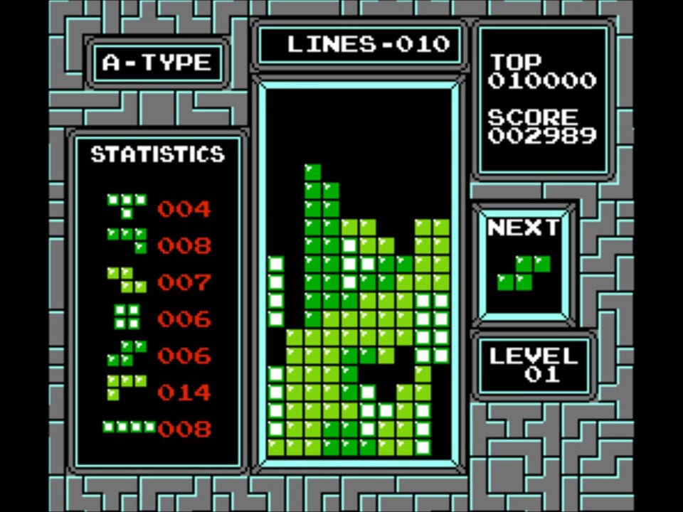 Tetris (USA) - Absolute Framerate Fret #8