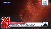 Makukulay na pailaw, bumida sa Bisperas ng Bagong Taon sa Baguio City | 24 Oras