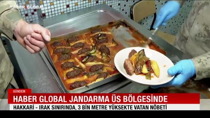 Haber Global jandarma üs bölgesinde