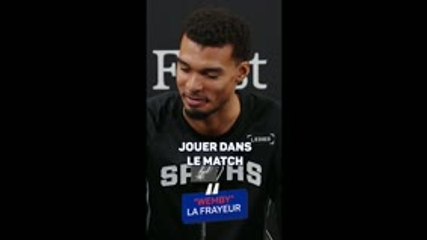 San Antonio Spurs - Wembanyama : "Je suis confiant"